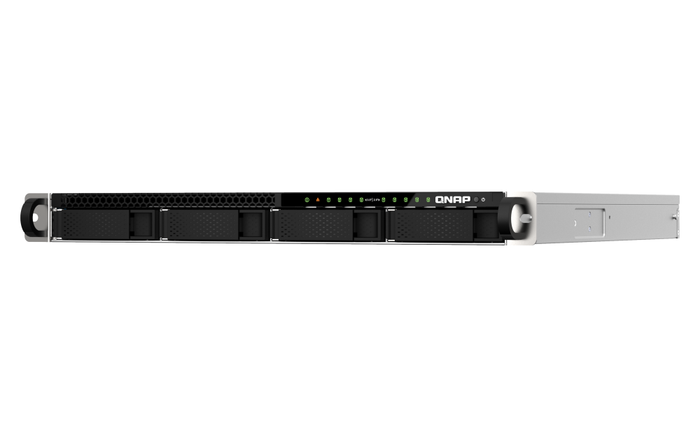 Qnap 9-Bay 2U rackmount NAS, Intel® Xeon® E-2334 4 cores / 8 threads 3.4 GHz processor (boost up to 4.8 GHz), 16 GB ECC DDR4