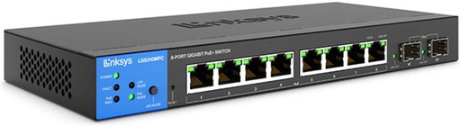 [LGS310C-EU] LINKSYS LGS310C 8-Port GE Managed Switch + 2 1G SFP port
